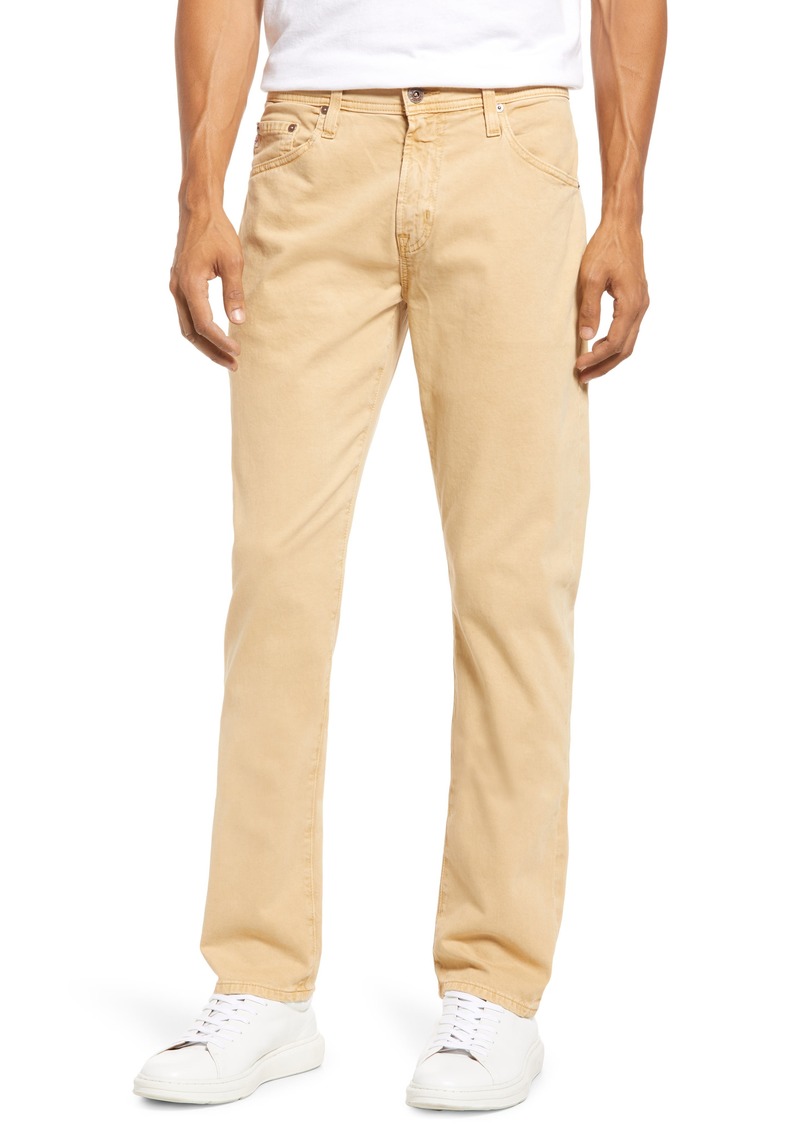 AG Adriano Goldschmied Mens The Everett Slim Straight Sud Pant