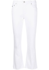 AG Adriano Goldschmied mid-rise cropped denim jeans