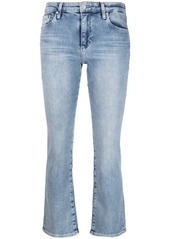 AG Adriano Goldschmied light wash cropped jeans