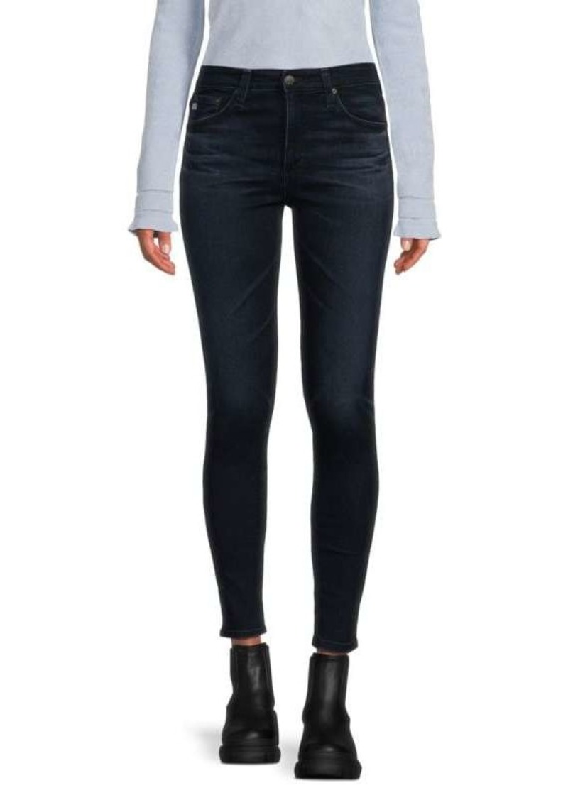 AG Adriano Goldschmied Mid Rise Slim Ankle Jeans