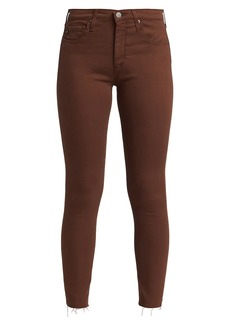 AG Adriano Goldschmied Mid-Rise Stretch Skinny Ankle Leggings