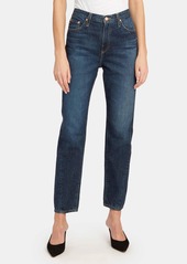 AG Adriano Goldschmied Phoebe High Rise Extended Straight Leg Jeans - 30
