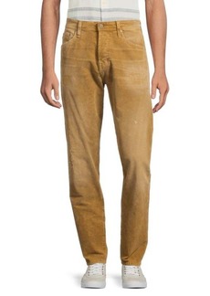 AG Adriano Goldschmied Relaxed Tapered Fit Distressed Jeans