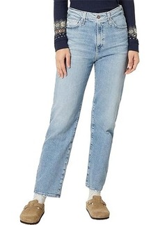 AG Adriano Goldschmied Rian High Rise Straight Jean in Eclipsed