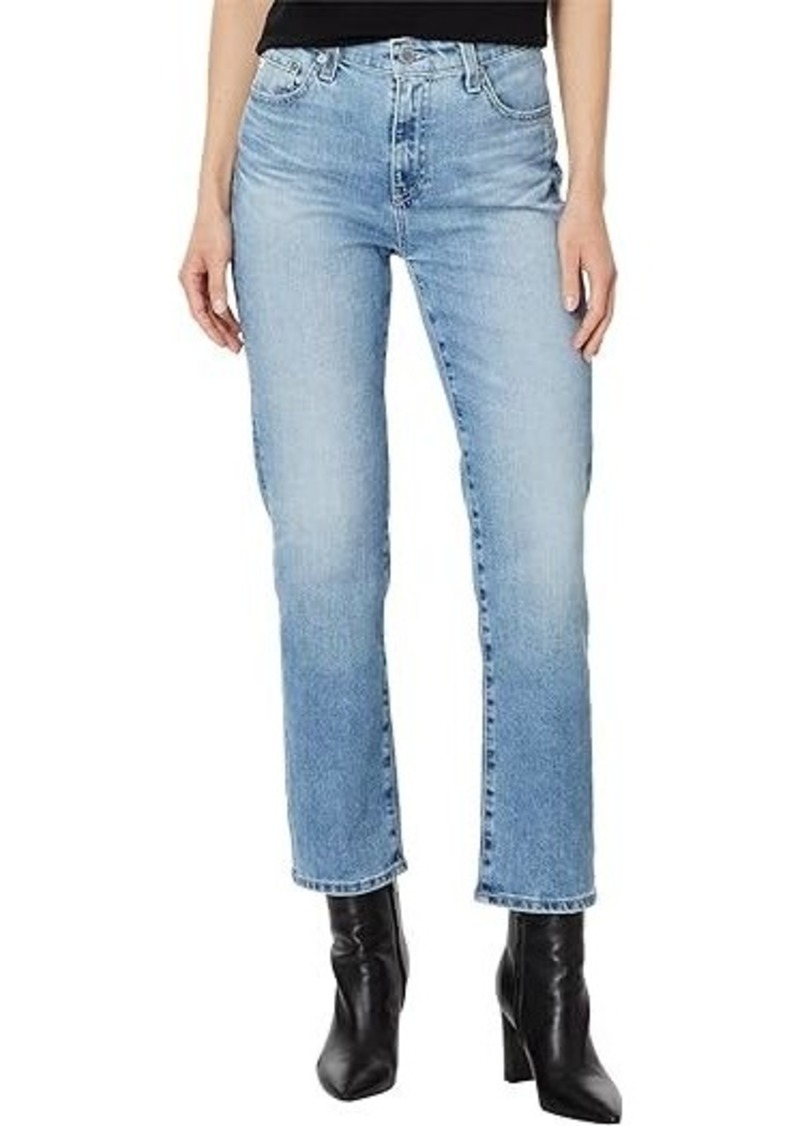 AG Adriano Goldschmied Saige High Rise Straight Crop Jean