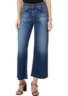 AG Adriano Goldschmied Saige High Rise Straight Wide Leg Jean in Enigma