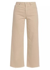 AG Adriano Goldschmied Saige High-Rise Wide-Leg Crop Jeans