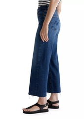 AG Adriano Goldschmied Saige Wide-Leg Crop Jeans