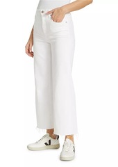 AG Adriano Goldschmied Saige Wide-Leg Cropped Jeans