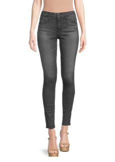 AG Adriano Goldschmied Skinny High Rise Cropped Jeans