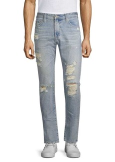 AG Adriano Goldschmied Tellis Distressed Slim Fit Jeans