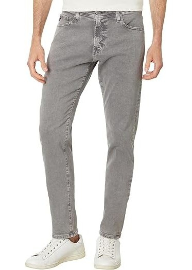 AG Adriano Goldschmied Tellis Modern Slim Jeans in Moon Wash Mosaic Grey