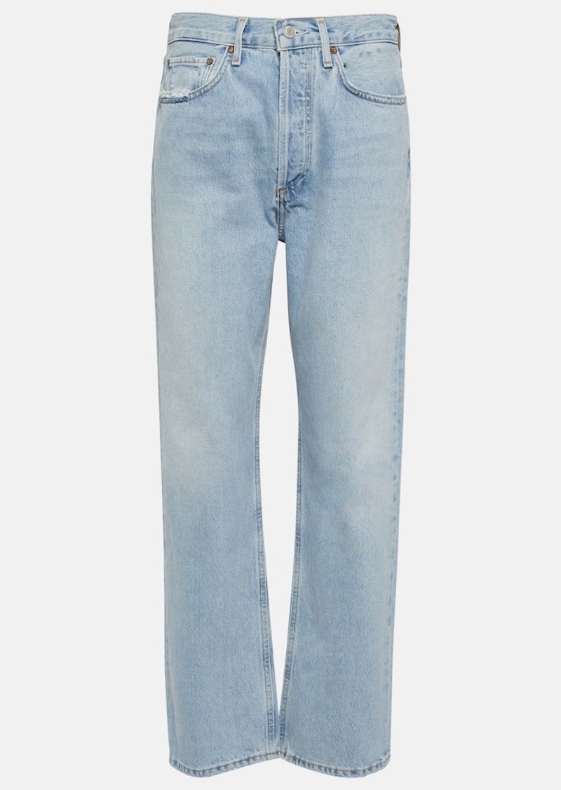 Agolde 90's Pinch Waist high-rise straight jeans