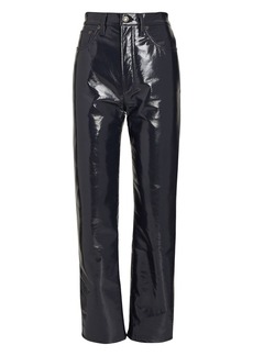 Agolde 90s Pinch Waist Recycled Leather Pants
