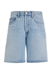 Agolde - Dame High-Rise Denim Shorts - Light Wash - 26 - Moda Operandi