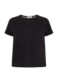 Agolde - Drew Relaxed T-Shirt - Black - XL - Moda Operandi