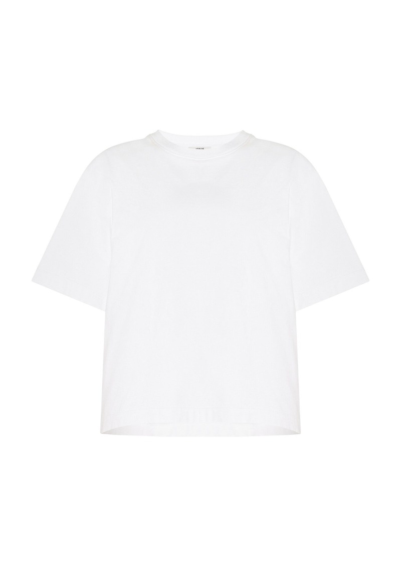 Agolde - Sulma Cotton T-Shirt - White - M - Moda Operandi