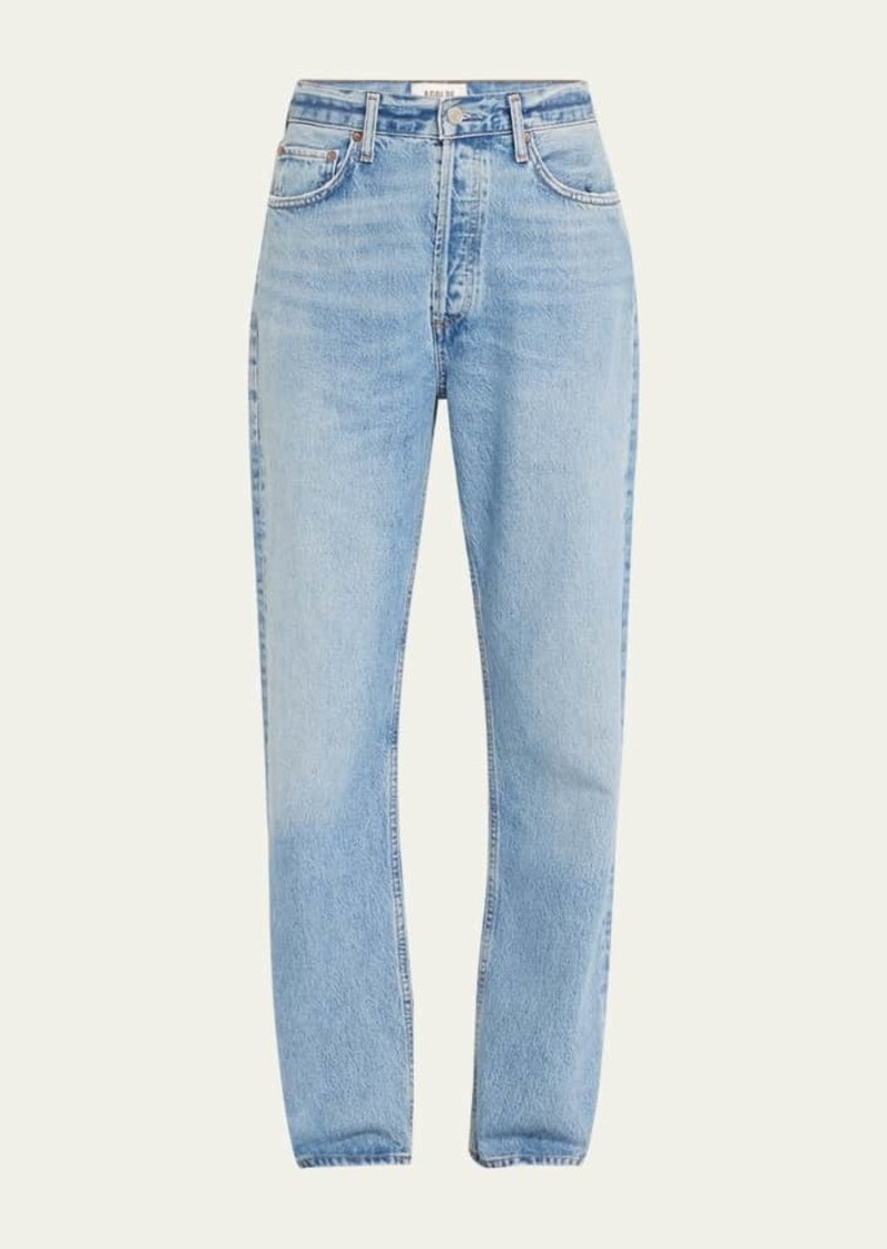 AGOLDE 90s Pinch Waist High-Rise Straight Jeans