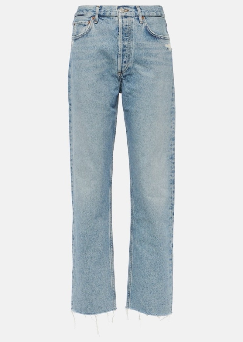 Agolde 90's Pinch Waist high-rise straight jeans