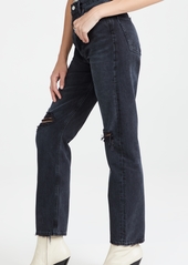 AGOLDE 90's Pinch Waist High Rise Straight Jeans