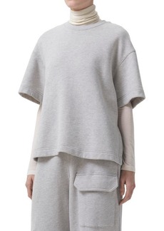 AGOLDE Ash Short Sleeve Sweatshirt