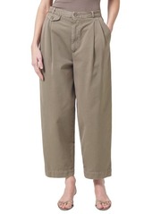AGOLDE Becker Pleated Relaxed Fit Twill Chinos