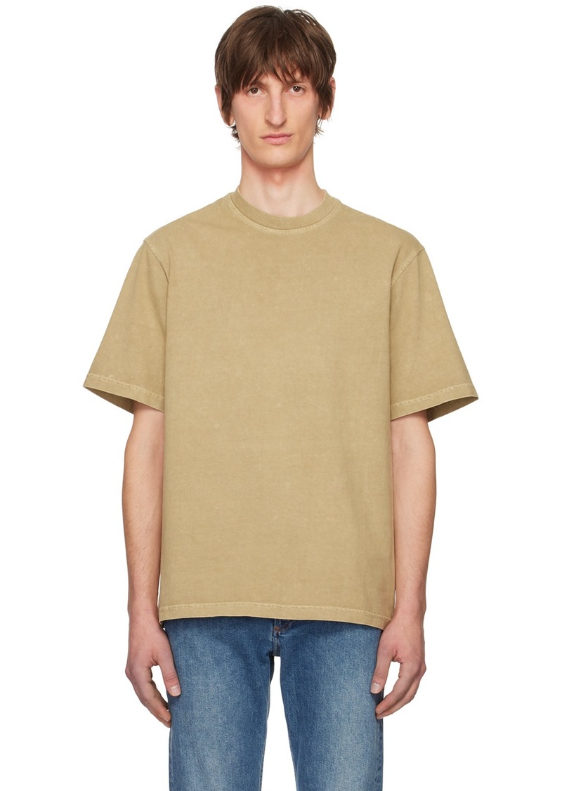 AGOLDE Beige Asha T-Shirt