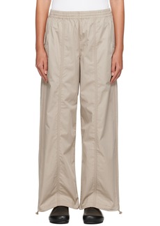 AGOLDE Beige Dakota Trousers