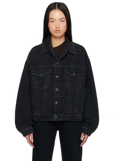 AGOLDE Black Dalton Balloon Denim Jacket