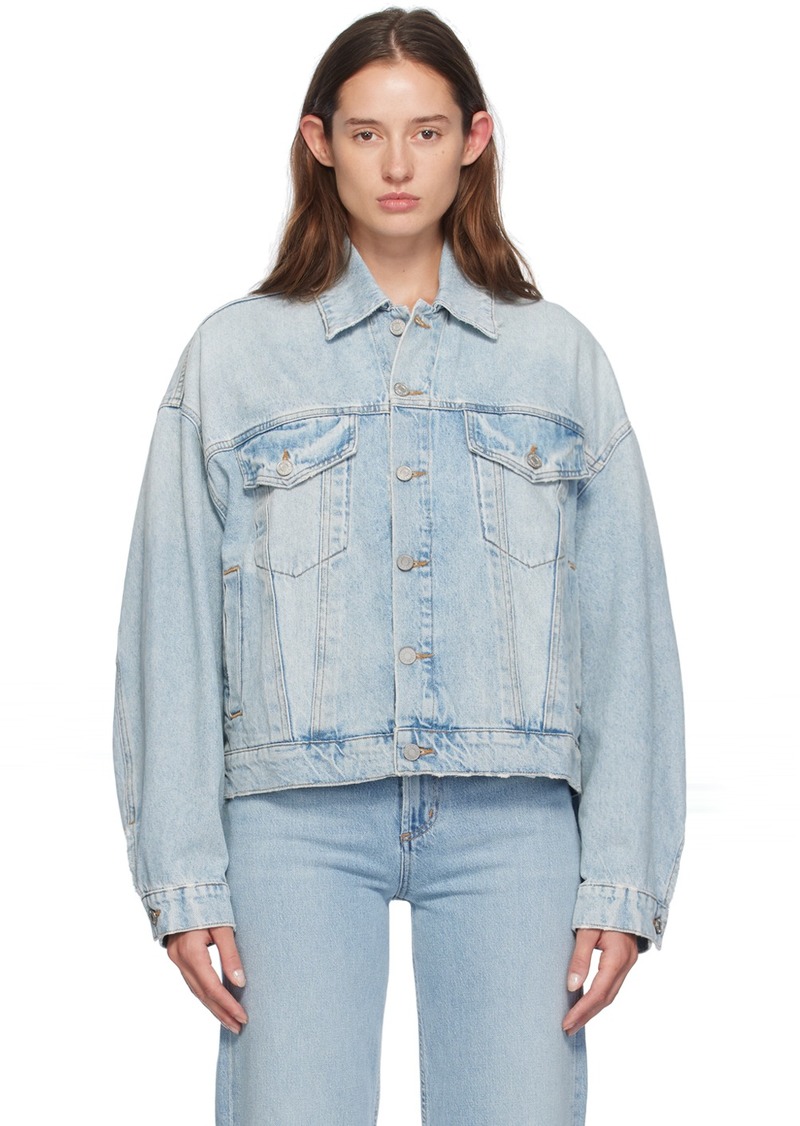 AGOLDE Blue Dalton Balloon Denim Jacket