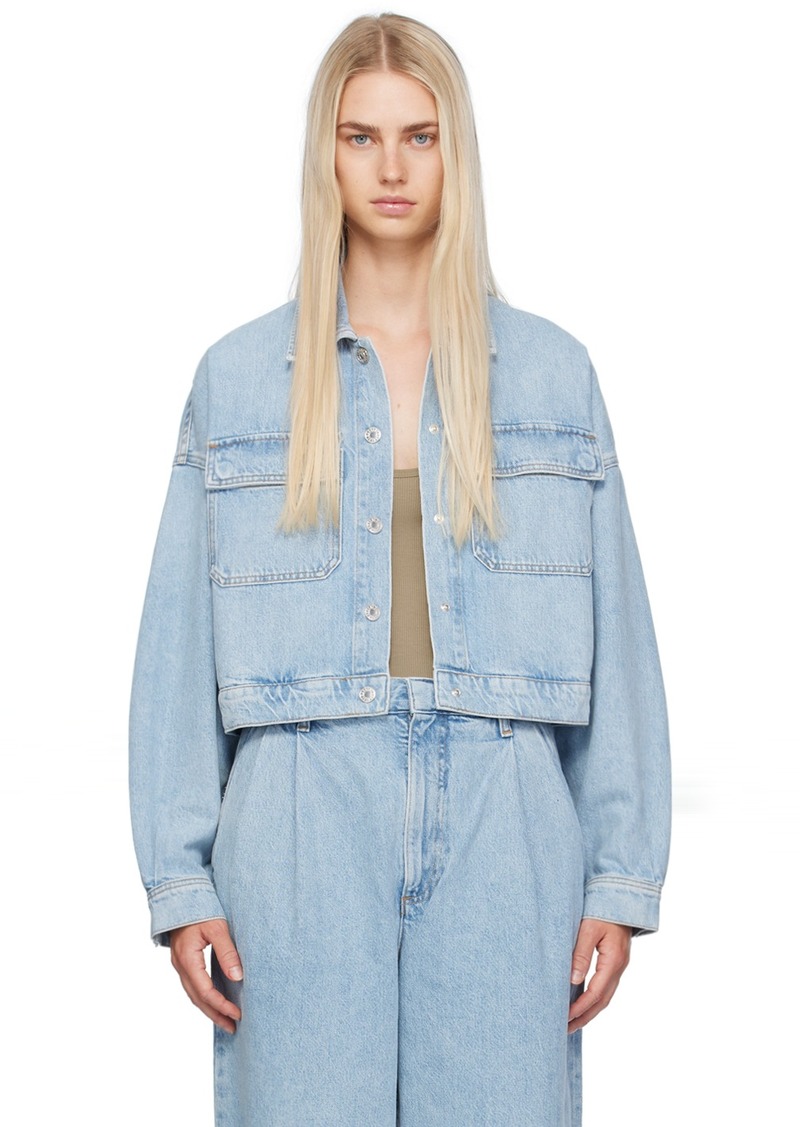 AGOLDE Blue Luka Denim Jacket