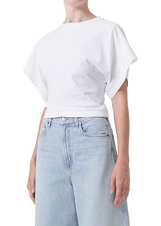 AGOLDE Britt Cotton Jersey T-Shirt