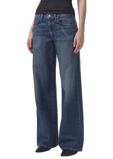 AGOLDE Clara High Waist Wide Leg Organic Cotton Jeans