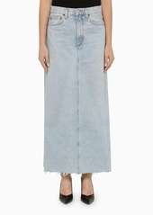 AGOLDE denim long skirt