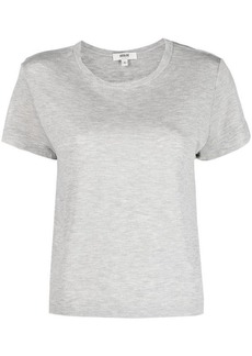AGOLDE DREW T-SHIRT IN GREY HEATHER CLOTHING