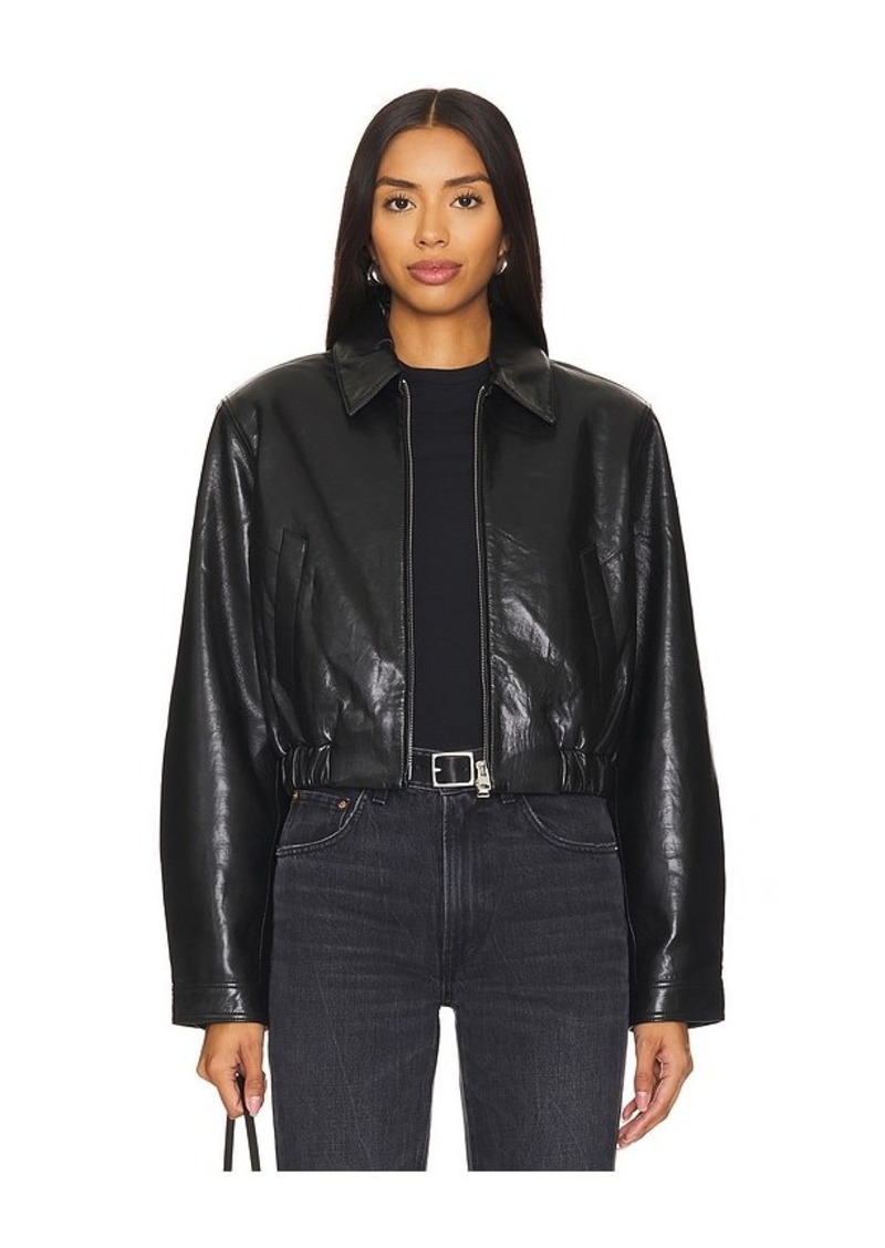 AGOLDE X Shoreditch Ski Club Essie Cropped Jacket