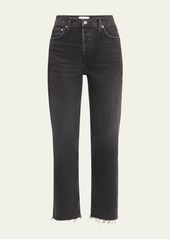 AGOLDE Florence Wide-Leg Straight Jeans
