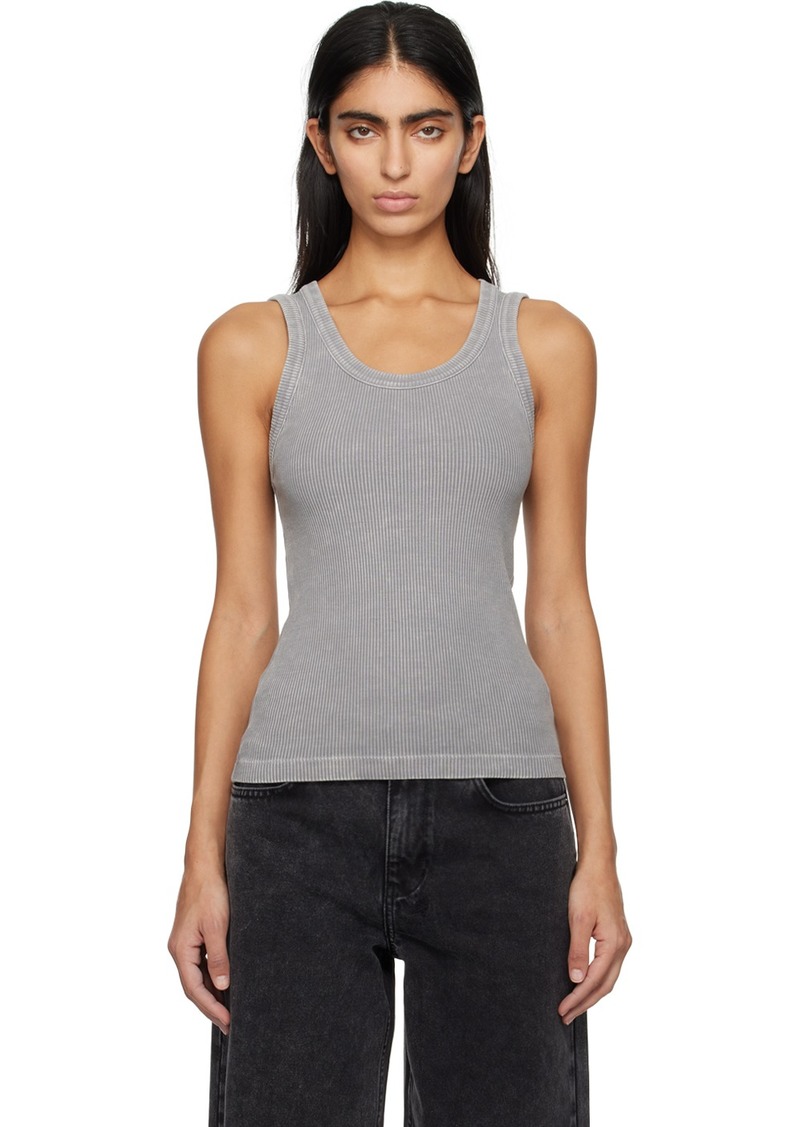 AGOLDE Gray Poppy Tank Top