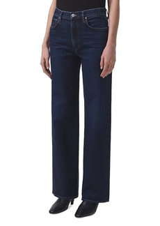 Agolde Harper High Rise Wide Leg Jeans in Formation