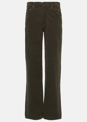 Agolde Harper mid-rise corduroy straight jeans