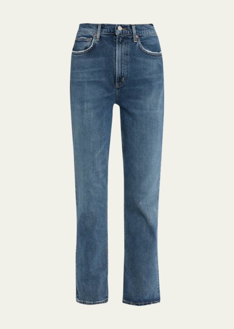 AGOLDE High Rise Stovepipe Jeans