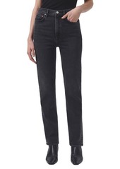 AGOLDE High Waist Stovepipe Jeans