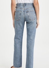 AGOLDE Lana Mid Rise Vintage Straight Jeans