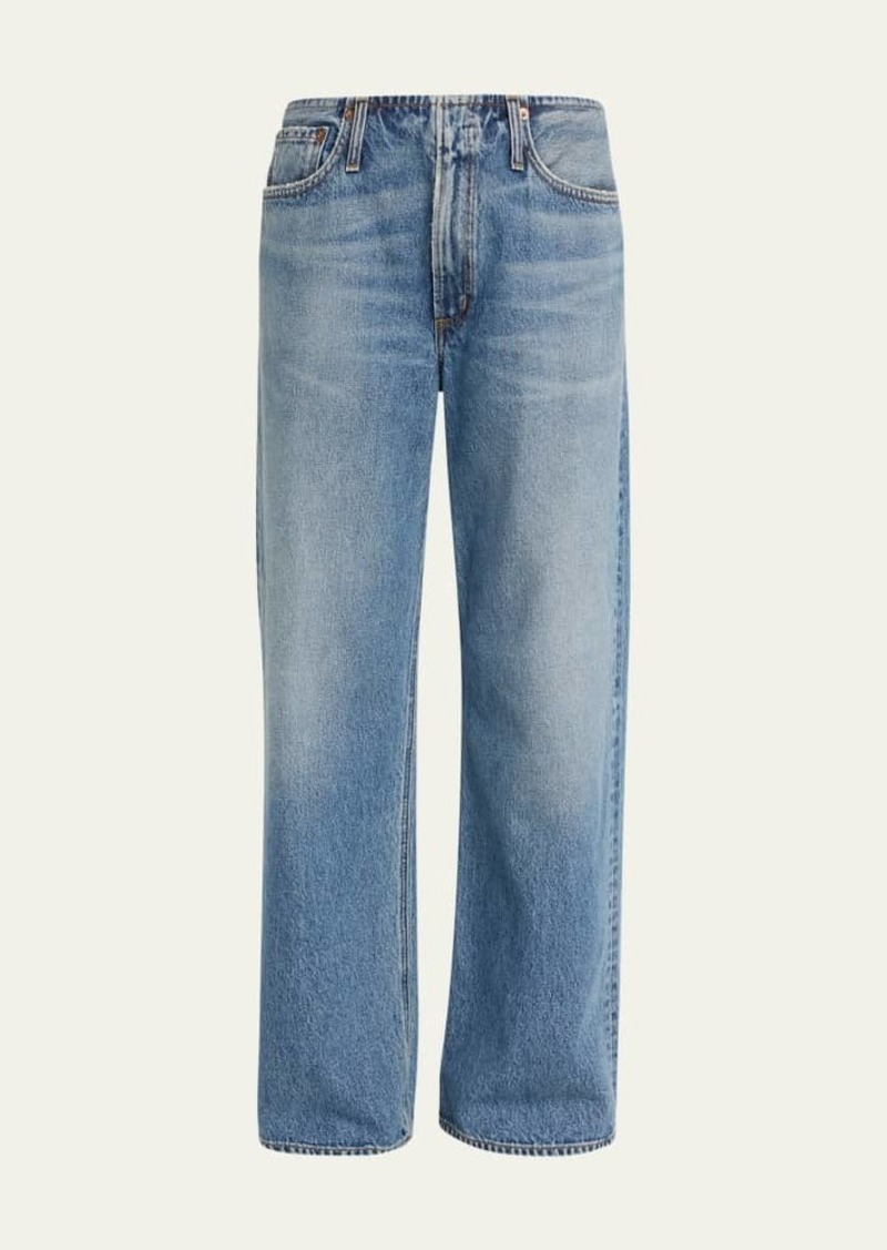 AGOLDE Lex Low-Rise Wide-Leg Jeans