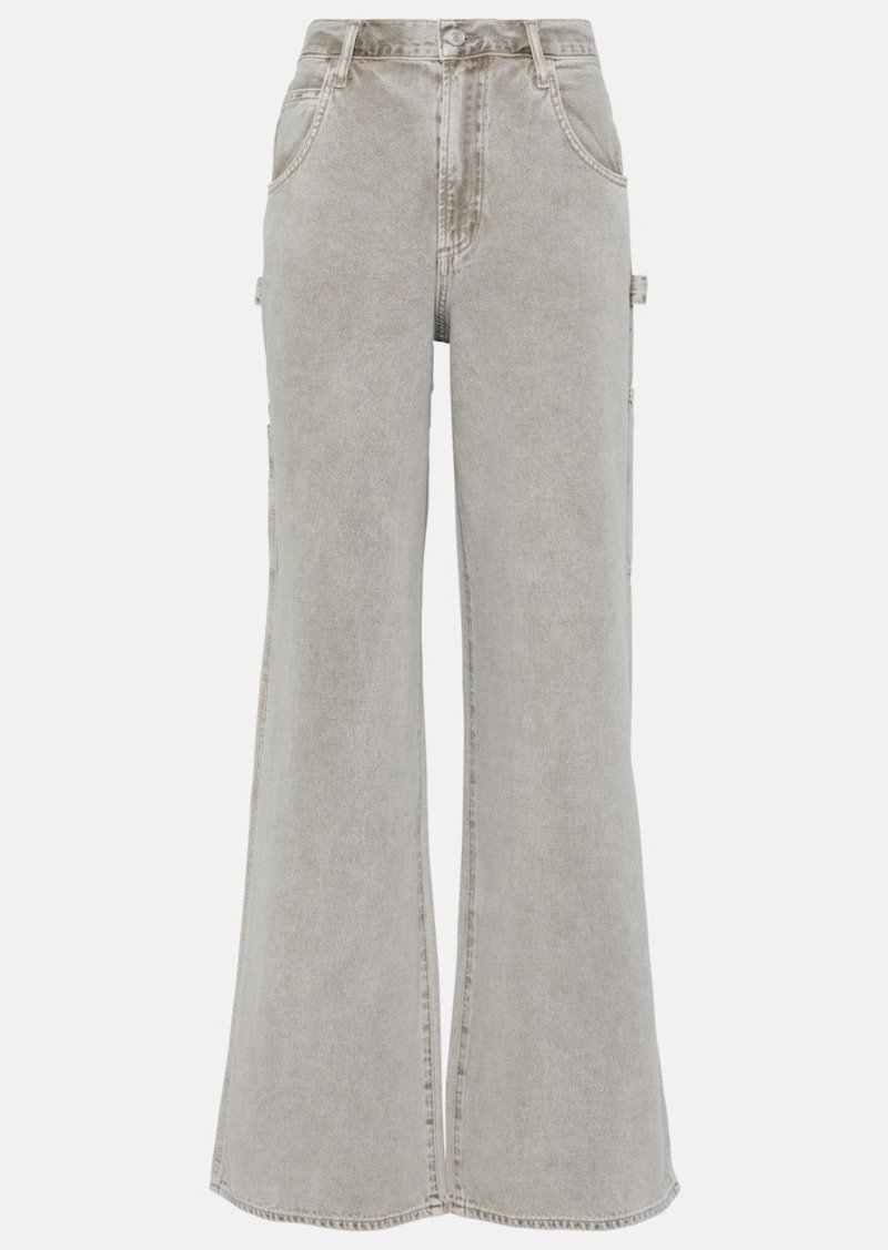 Agolde Magda Carpenter wide-leg jeans