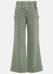 Agolde Magda mid-rise wide-leg jeans