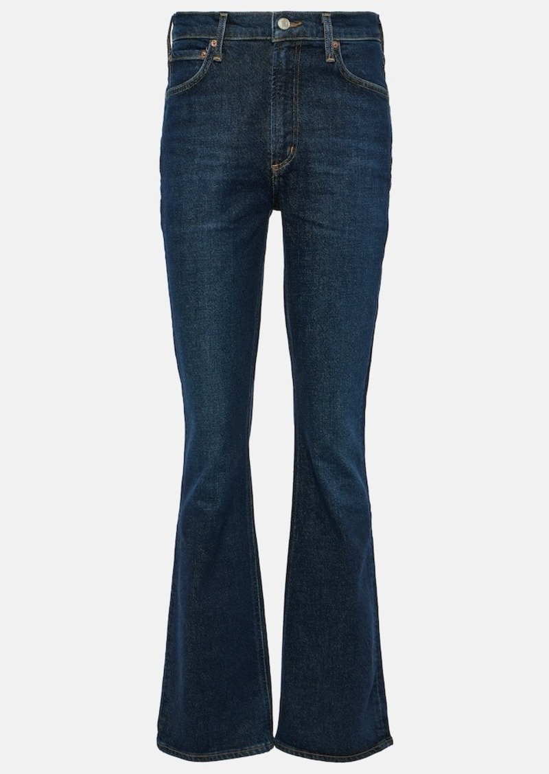 Agolde Nico Boot high-rise slim jeans