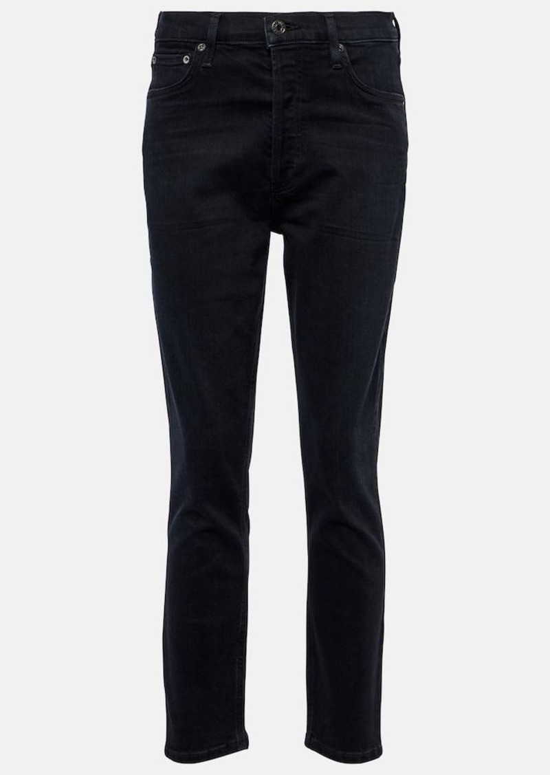 Agolde Nico high-rise slim jeans