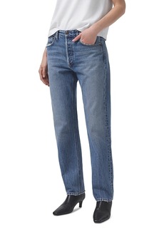 Agolde Parker High Rise Straight Jeans in Invention
