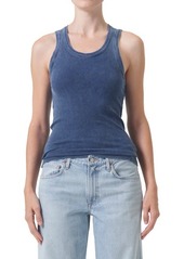 AGOLDE Poppy Rib Scoop Neck Tank